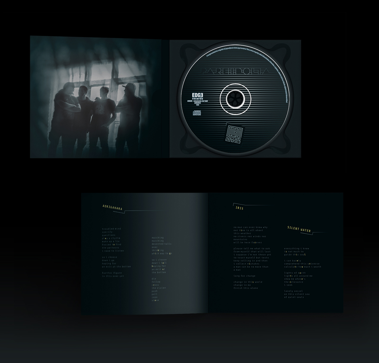 Mad Robots Band Logo and Album Cover Art