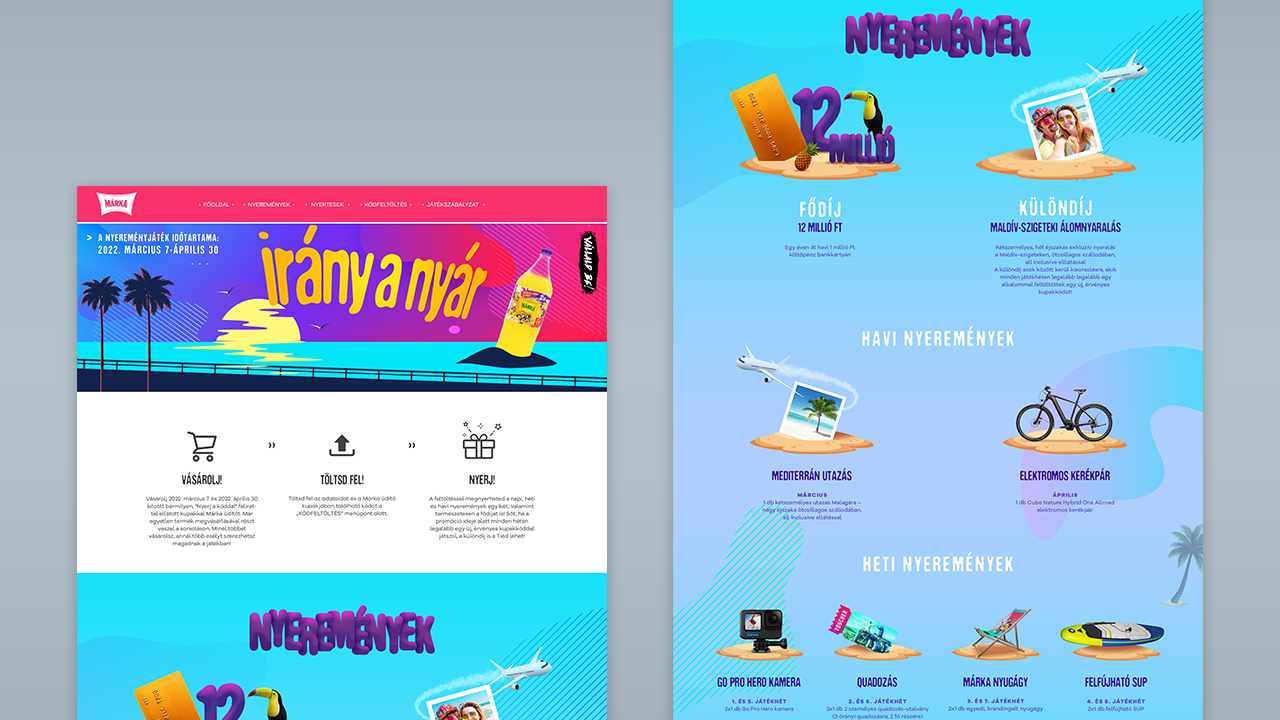 MÁRKA Summer Promo Campaign